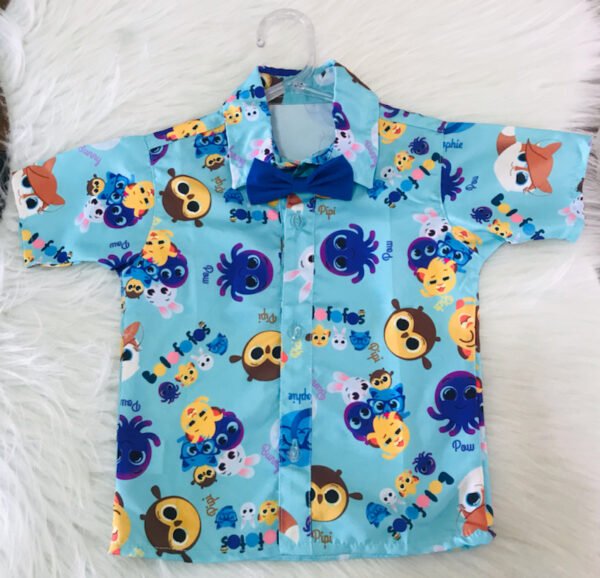 Camisa bolo fofo