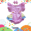 Palhacinha rosa Romper